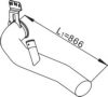DINEX 68715 Exhaust Pipe